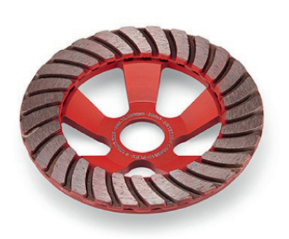 Diamantschleiftopf Red Fire