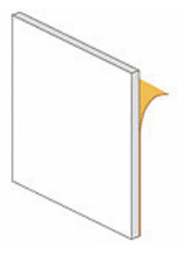 Ankerplatte selbstklebend