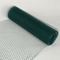 Sechseckgeflechte verzinkt, kunststoffummantelt