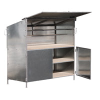 Planstand XXL mit Werkzeugkasten und Beleuchtung